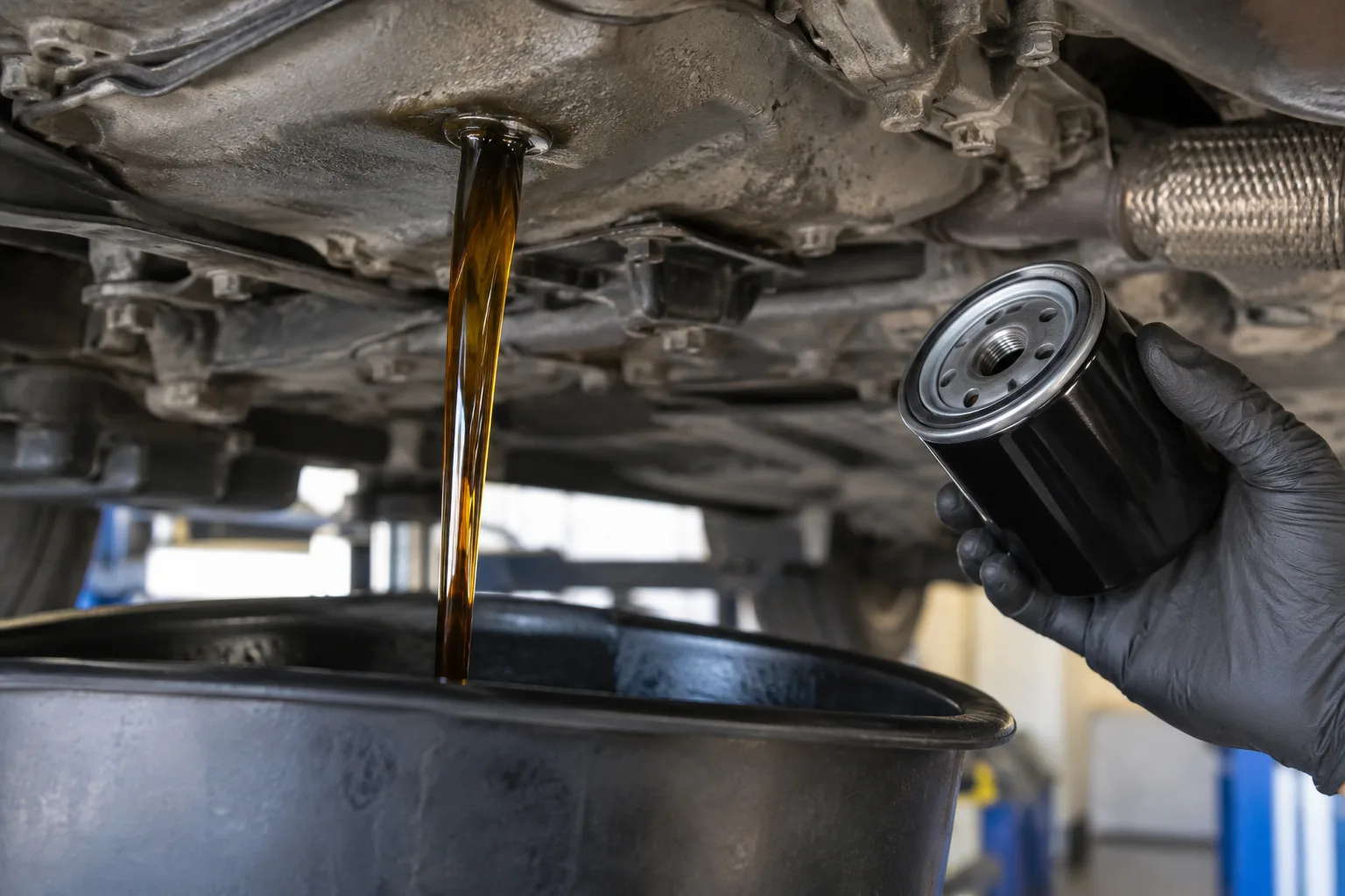 Oil Change Service at LAX Auto Spa, Inglewood, CA